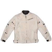 MODEKA X-vent kids jacket, Kinder motorjas, Licht Grijs