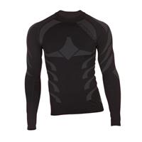 MODEKA Tech Dry shirt, Thermoshirt voor op de moto, Zwart