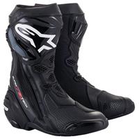 Alpinestars Supertech R, Sport motorlaarzen, Zwart