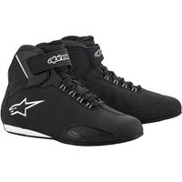 Alpinestars Stella Sektor Waterproof Shoes, Motorschoenen, Zwart-Zilver