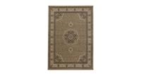 Kashmir Impression Isfahan Oosters Klassiek Laagpolig Vloerkleed Beige- 120x170 CM