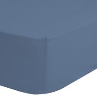 Good Morning Hoeslaken jersey 160/180x200 cm ijsblauw