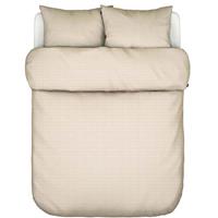 Marc O'Polo Dekbedovertrek Summer Pique Oatmeal-2-persoons (200 x 200/220 cm)