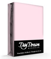 Day Dream Hoeslaken Katoen Roze-90 x 220 cm