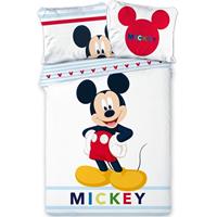 SlaapTextiel Mickey Mouse Dekbedovertrek Bio Katoen