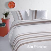 Papillon Dekbedovertrek San Francisco Beige-200x200/220