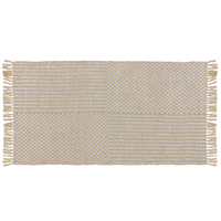 Beliani Vloerkleed beige 80 x150 cm ADABAG