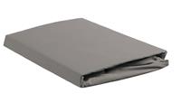 Ambiante Hoeslaken Katoen Grey-1-persoons (90x210/220 cm)