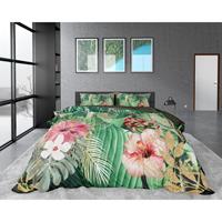 Dreamhouse Dekbedovertrek Menthe Green-1-persoons (140 x 200/220 cm)