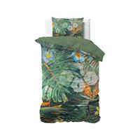 Dreamhouse Dekbedovertrek Nature Fusion Green-1-persoons (140 x 200/220 cm)