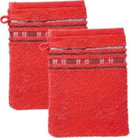 Erwin Müller Waschhandschuh 2er-Pack Frottier