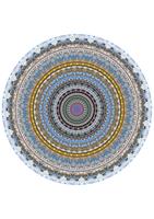 Moooi Carpets Brussels - 250 rond Rond Vloerkleed