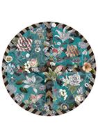 Moooi Carpets Malmaison Aquamarine - 250 rond Rond Vloerkleed