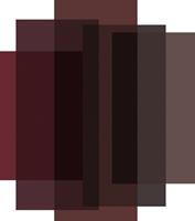 Moooi Carpets Blended 5 Colours Marble Red - 223x250 cm