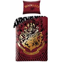Harry Potter Dekbedovertrek Wizardry - Eenpersoons - 140 X 200 Cm - Katoen