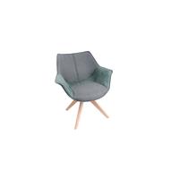 Feel Furniture - Eetkamerstoel - Bruce - Grijs-groen