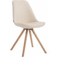 CLP Besucherstuhl Laval Rund-creme-Natura