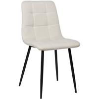 CLP Esszimmerstuhl Tilde-creme-Stoff