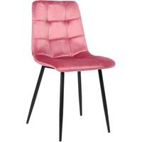 CLP Esszimmerstuhl Tilde-pink-Samt