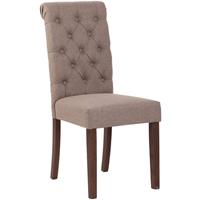 CLP Esszimmerstuhl Lisburn-taupe-Stoff