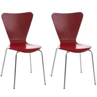 CLP 2er Set Besucherstuhl Calisto