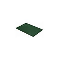 Oplegdeksel voor stapelbak, VE = 4 stuks, l x b = 600 x 400 mm, groen