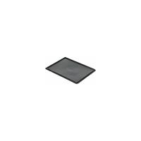 Oplegdeksel voor stapelbak, VE = 4 stuks, l x b = 400 x 300 mm, grijs
