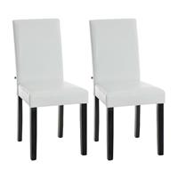 CLP 2er Set Esszimmerstuhl Ina schwarz-weiß
