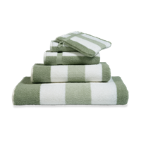 Vandyck Vancouver Smoke Green Badhanddoek 90X195