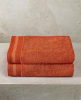 De Witte Lietaer badhanddoek Excellence 70x140 burnt orange
