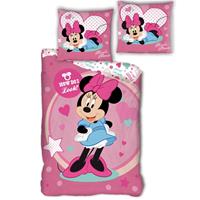 Disney Minnie Mouse Dekbedovertrek How Do I Look - Eenpersoons - 140 X 200 Cm - Polyester