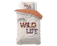 Sleeptime Dekbedovertrek Wild Life 2 - pink 200x200/220cm