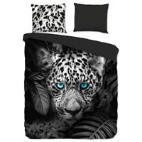 Pure Dekbedovertrek Panther Bleu Eyes-1-persoons (140 x 200/220 cm)