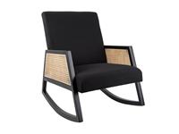 Leitmotiv Rocking Chair Retro Webbing