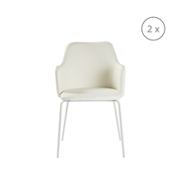 Unico Milano | Set van 2 eetkamerstoelen Oslo