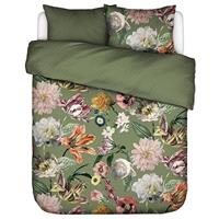 ESSENZA Dekbedovertrek Filou Forest Green-1-persoons (140 x 200/220 cm)