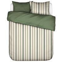 ESSENZA Dekbedovertrek Meryl Pure Olive-Lits-jumeaux (260 x 200/220 cm)