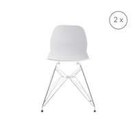 Unico Milano | Set van 2 eetkamerstoelen Malaga