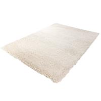 Merinos Hoogpolig Gerecycled Floki vloerkleed Wit-80 x 150 cm