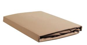Ambiante Hoeslaken Katoen Khaki-Lits-jumeaux (160x210/220 cm)