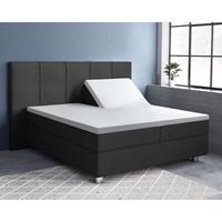 Primaviera Deluxe - Hoeslaken Splittopper Katoen-Satijn - Wit - 180 x 200