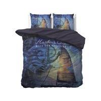 Dreamhouse - Harbour Club Dekbedovertrek 100% Katoen - Blauw - 240 x 220