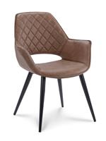 Cozyhouse | Set van 2 eetkamerstoelen Alcatraz