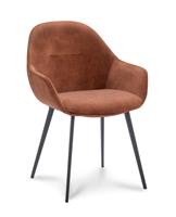 Cozyhouse | Set van 2 eetkamerstoelen Swift velvet