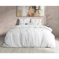 Dreamhouse - Salme Dekbedovertrek Flanel (Warm) - Wit - 140 x 220