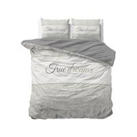 Dreamhouse - True Dreams 2 Dekbedovertrek 100% Katoen - Grijs - 240 x 220