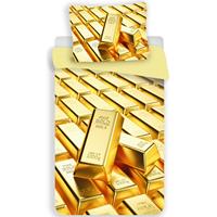 Goud Dekbedovertrek Gold Bars