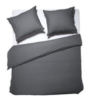 Swiss Sense Dixxius Luxurious Dekbedovertrek Dark Grey