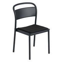 Muuto Linear Steel Stuhl Schwarz