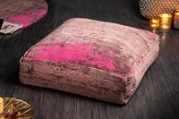 Invicta Interior Vloerkussen Modern Art Rood Roze 70x70cm - 41266